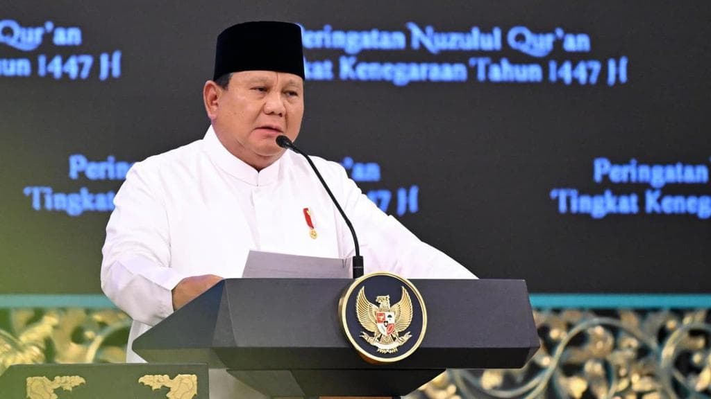 Pesan Prabowo di Nuzulul Qur'an: Di Tengah Badai Global, Indonesia Harus Jadi Poros Persatuan